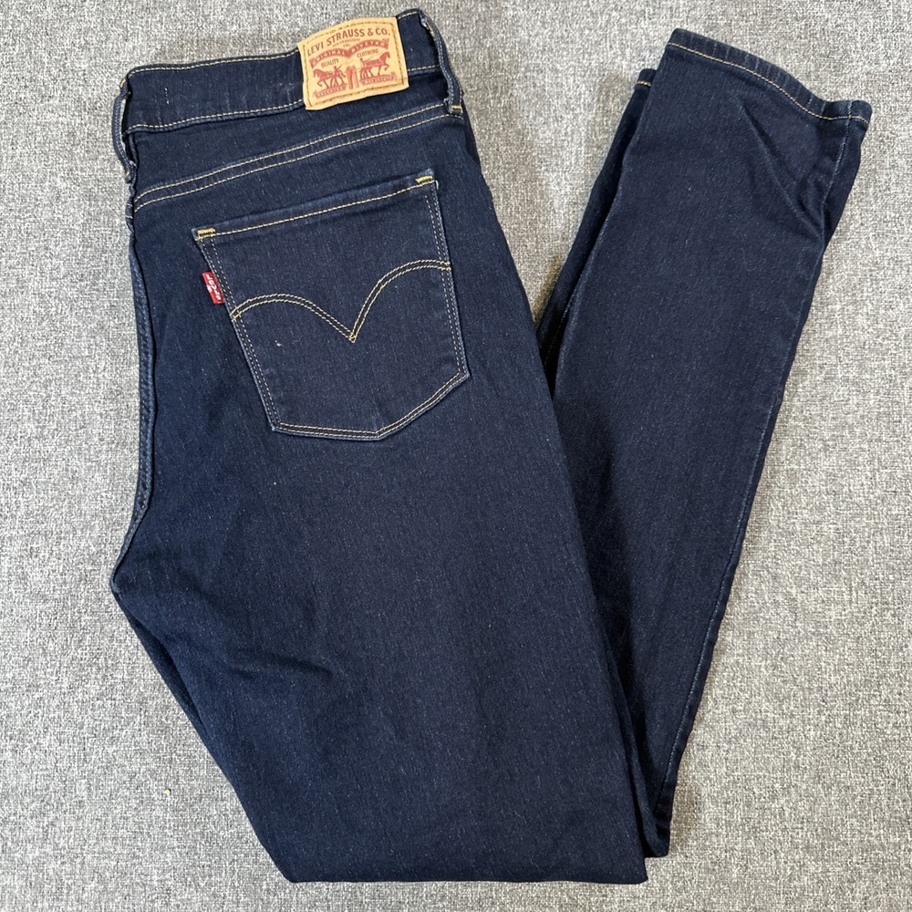 Levi's‎ 311 Shaping Skinny Jeans Womens Size 32 Dark Wash Stretch Denim